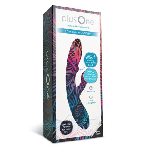 pulse one personal massager|plusOne® luxe dual massager .